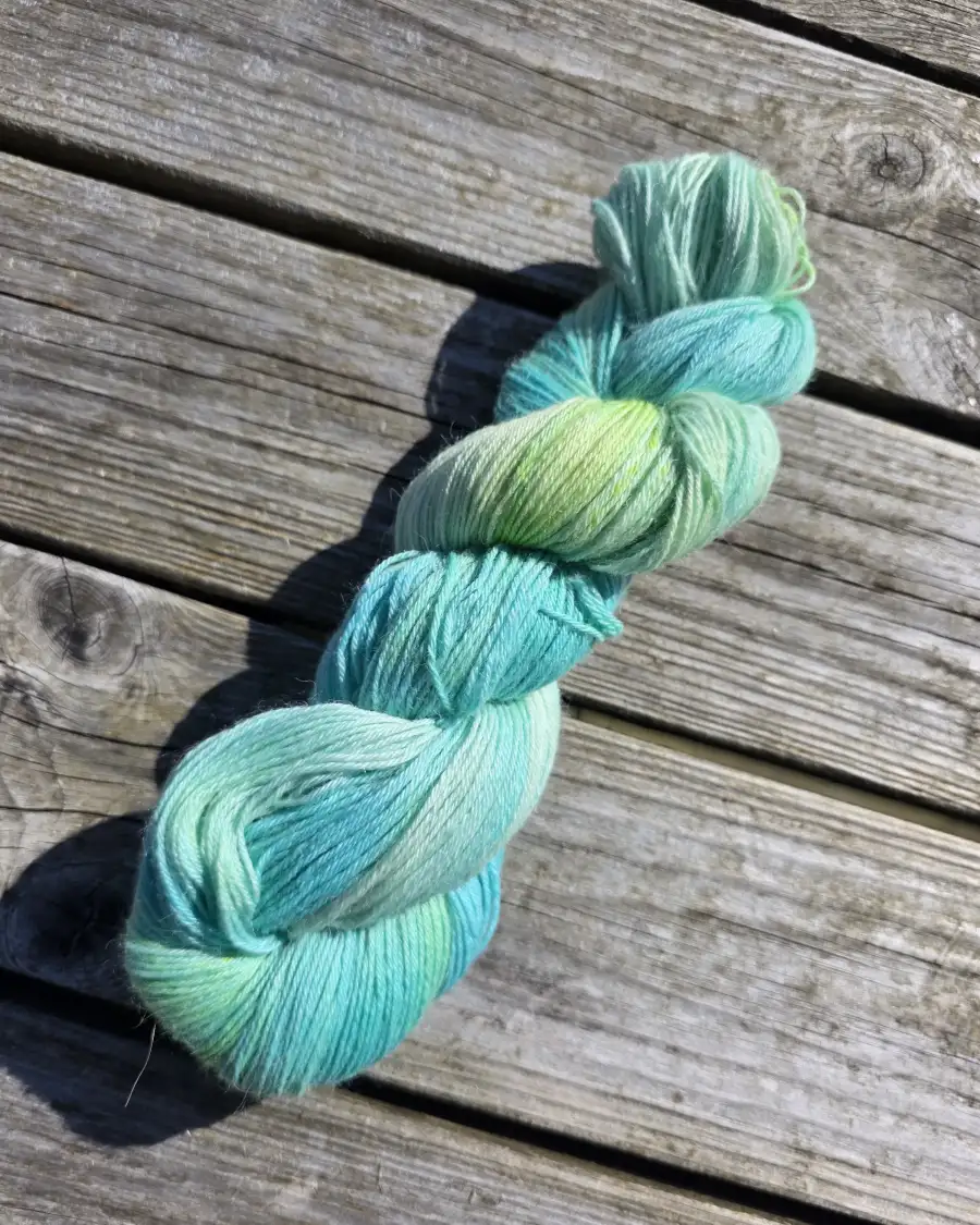 Hand-Dyed Yarn: Baby Alpaca, 4 ply - 4