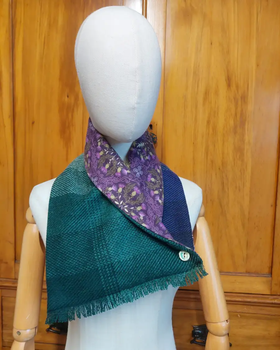 Three Sisters Tweed neck warmer