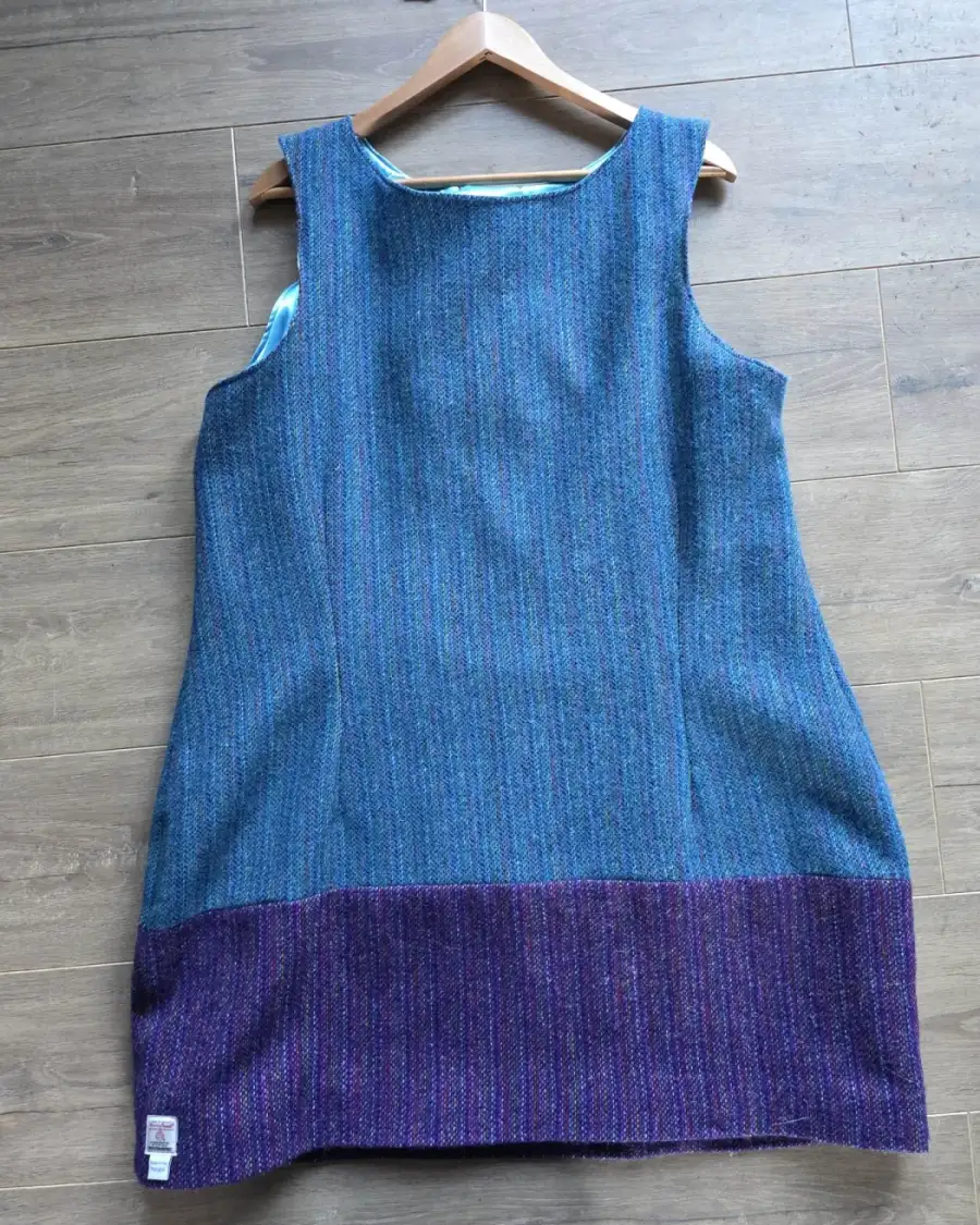 Harris tweed dress