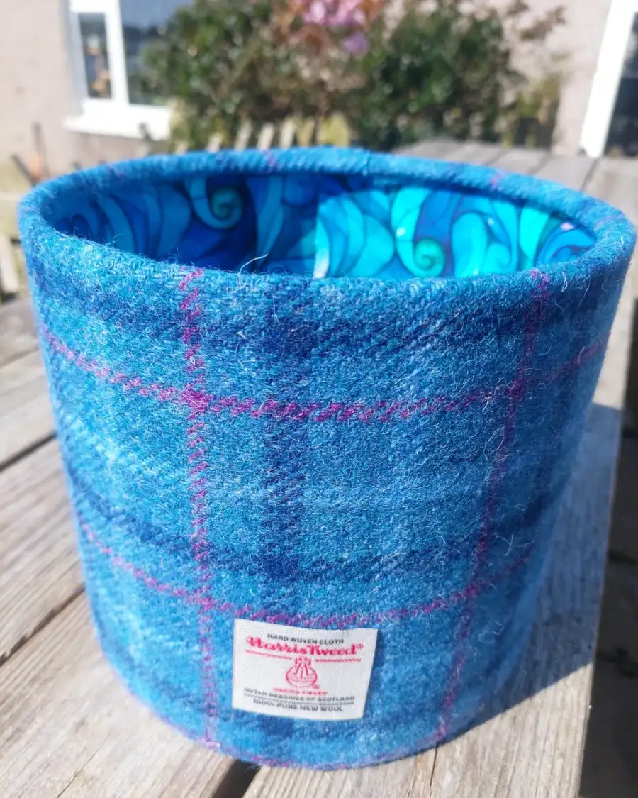 Harris Tweed Luxury lampshade