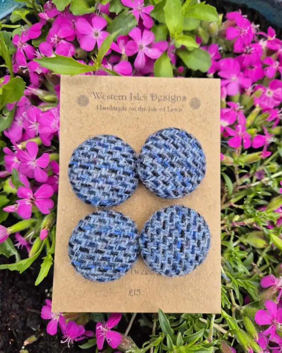 Two Sisters Tweed buttons