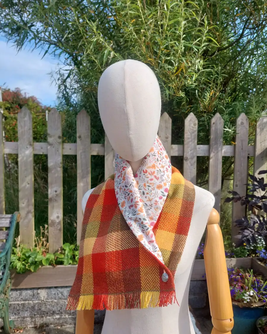 Three Sisters Tweed neck warmer