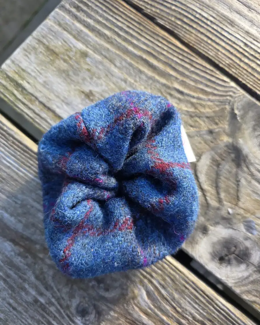 Harris Tweeds hair scrunchie