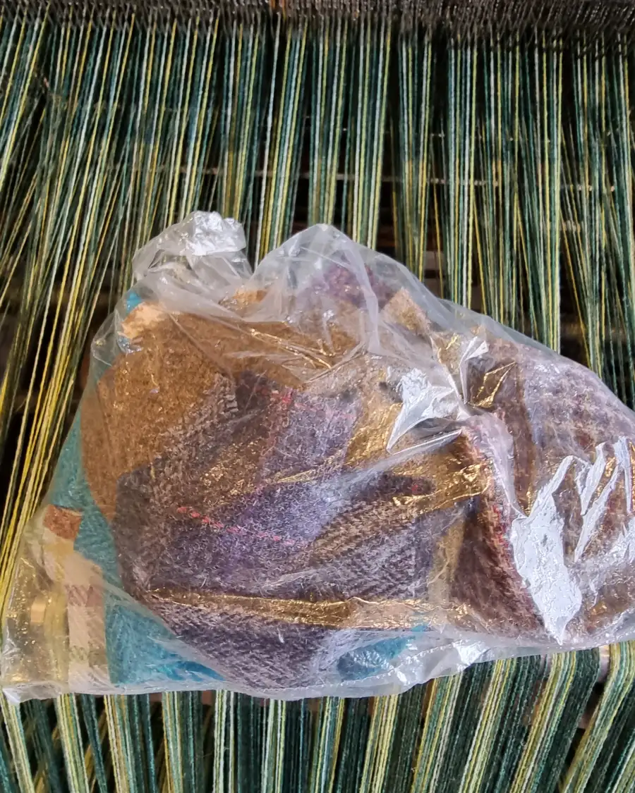 Harris Tweed scraps