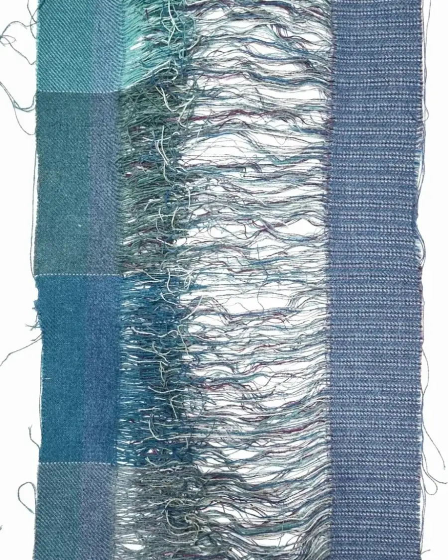 Textile Wall Art - 'tying-in'