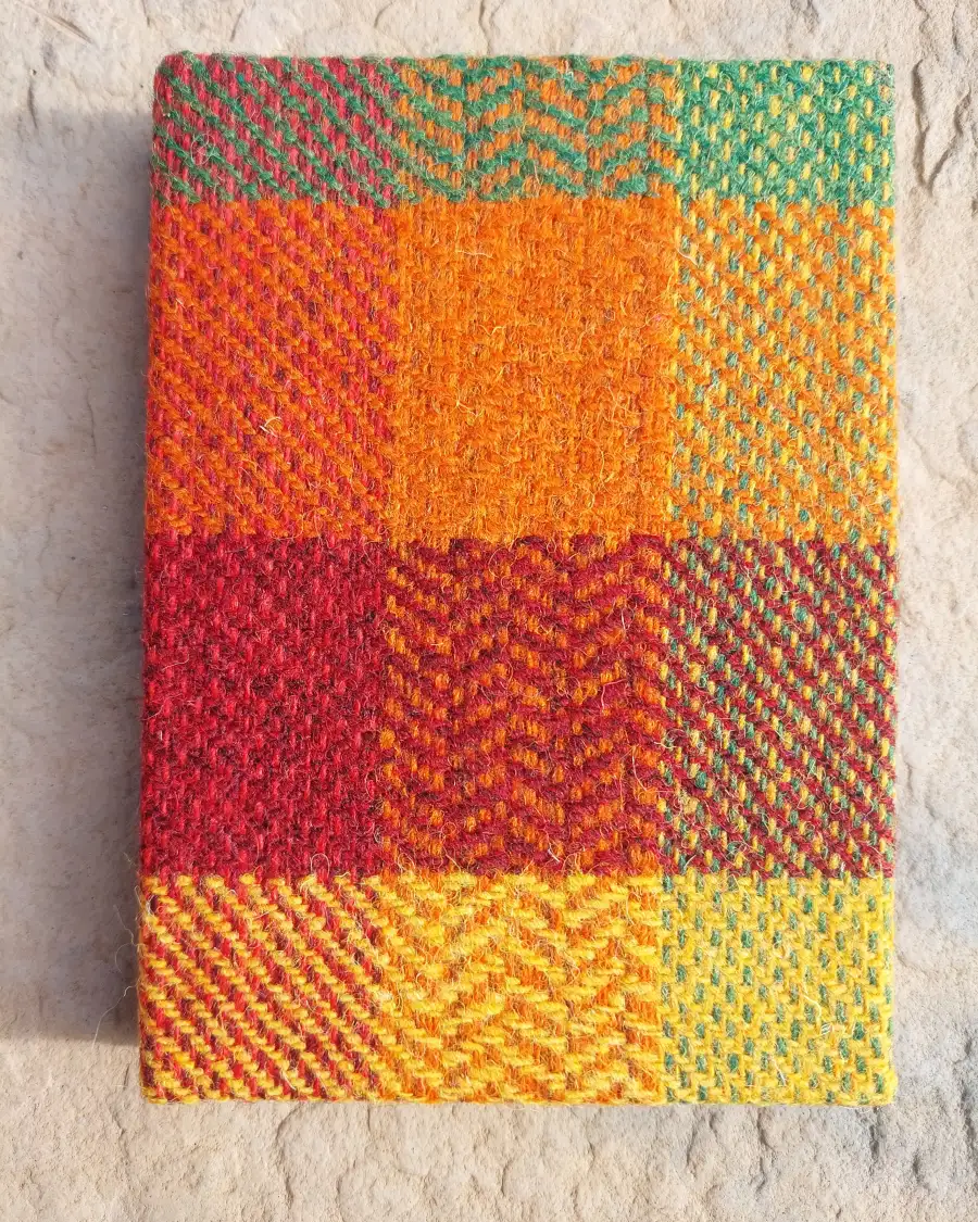 Three Sisters Tweed Book A6 - 1 12