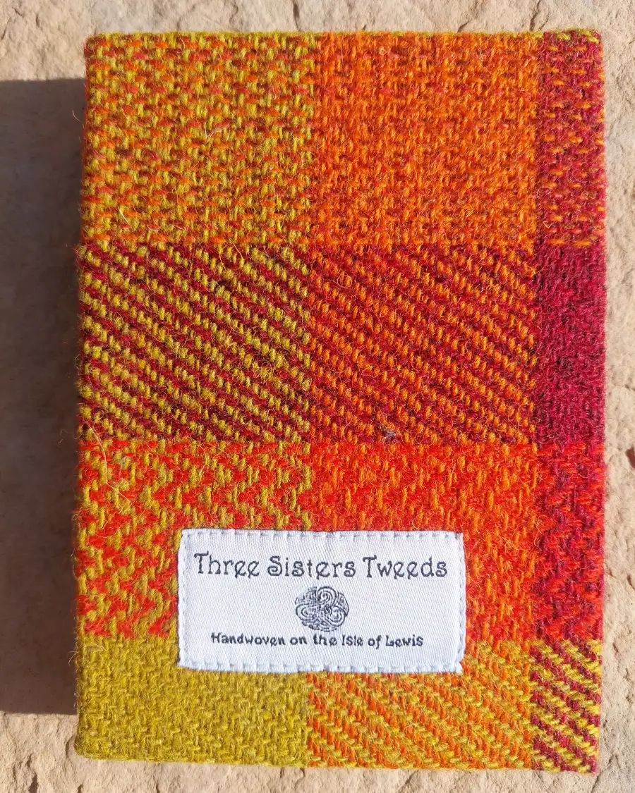 Three Sisters Tweed Book A6 - 3 4
