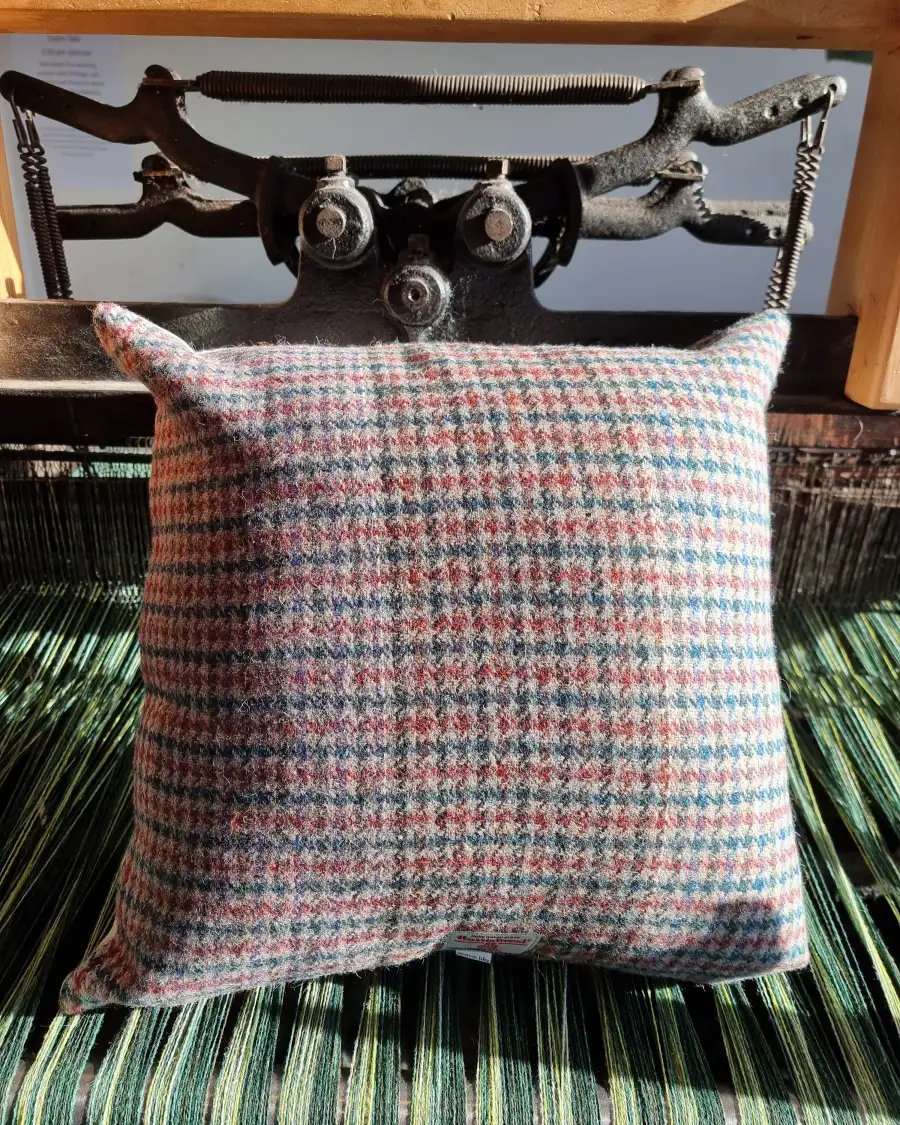 Harris tweed cushion cover