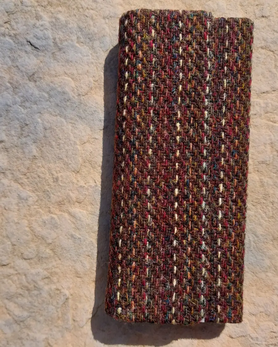 Three Sisters Tweed Glasses Case