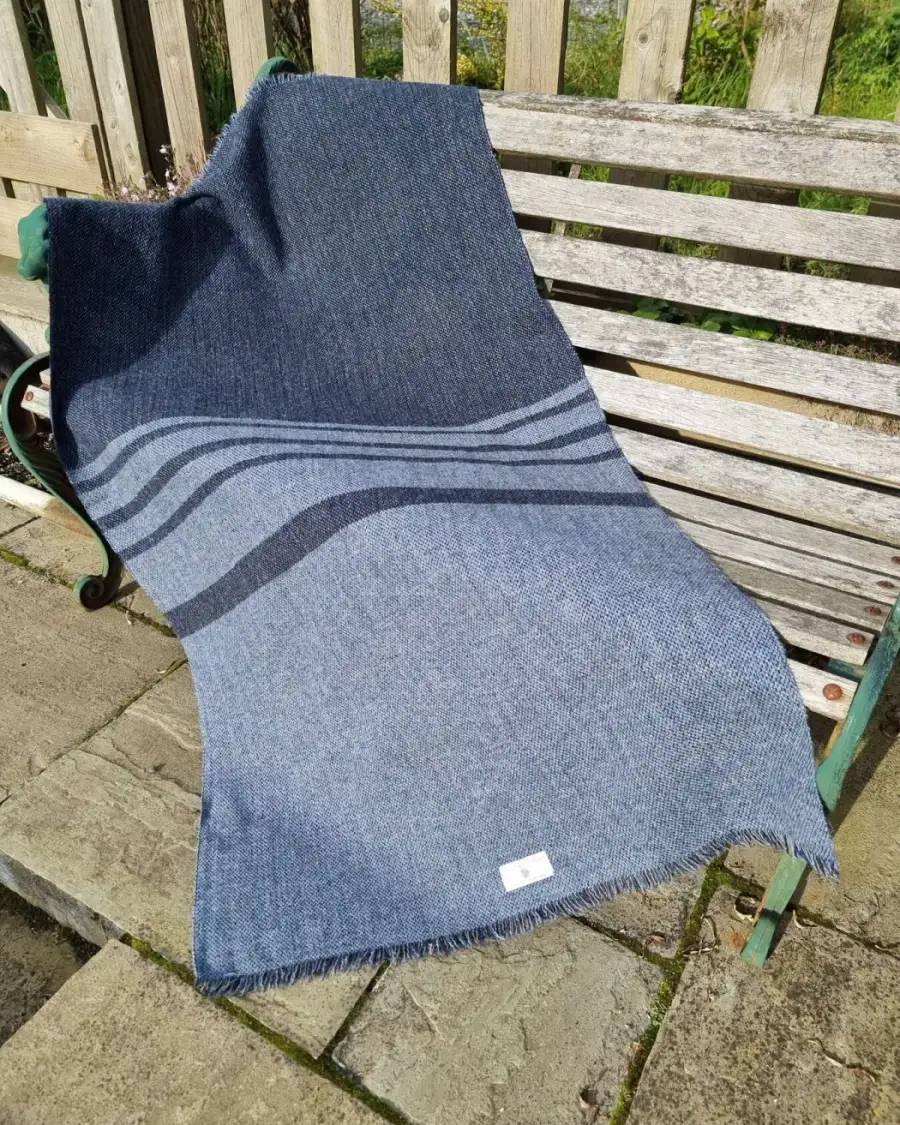 Two Sisters Tweed Throw