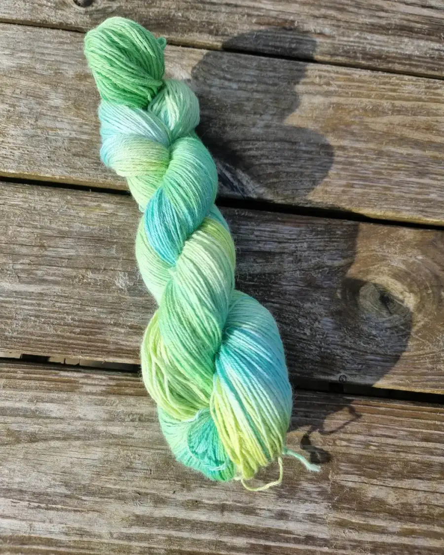 Hand-Dyed Yarn: Baby Alpaca, 4 ply