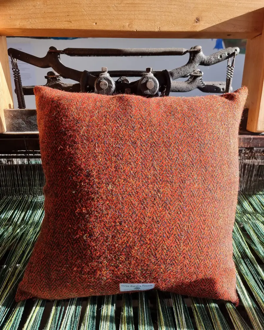 Three Sisters Tweed cushion cover