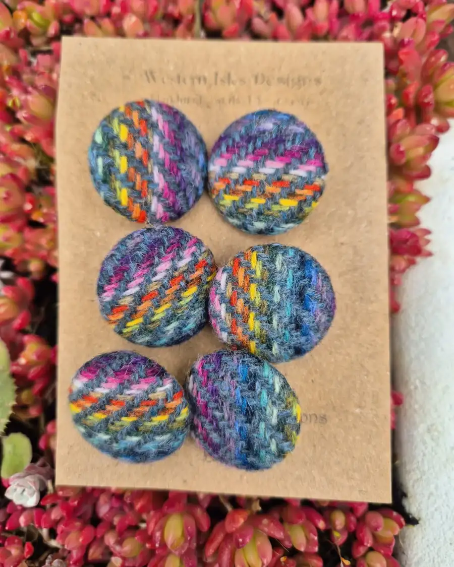 Two Sisters Tweed buttons - 6
