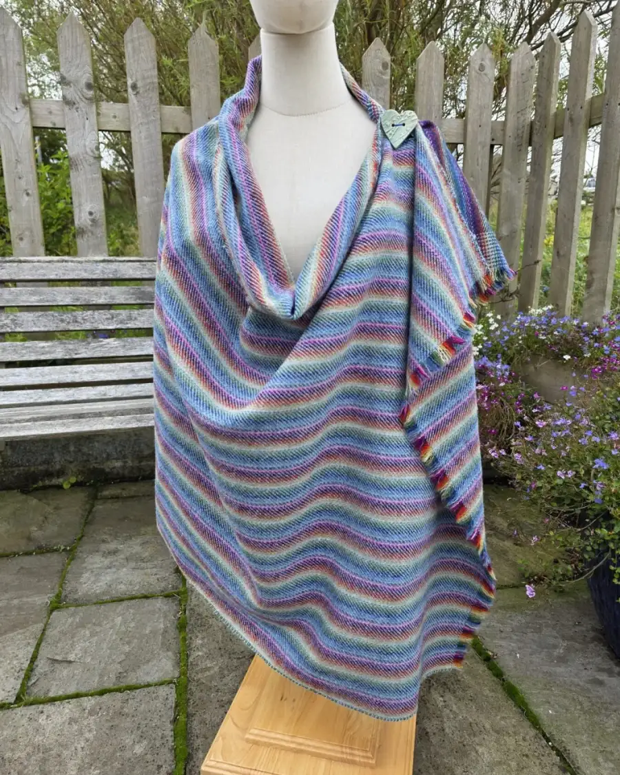 Two Sisters Tweeds Shawl