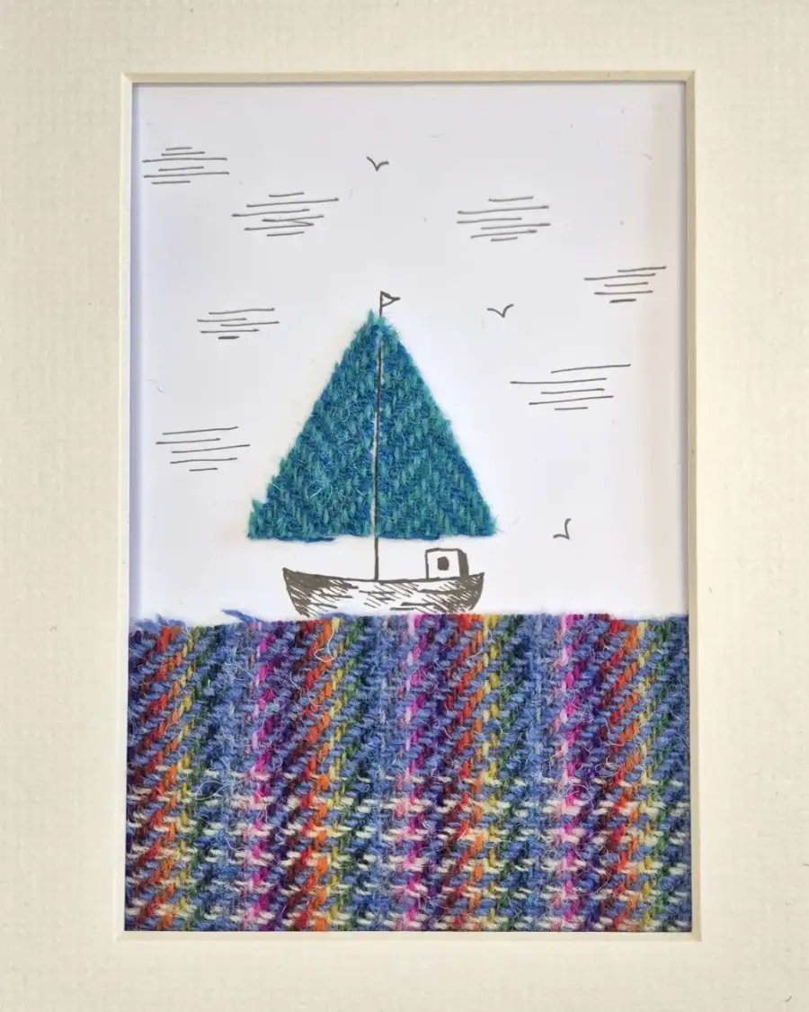 Tweed and pen original picture