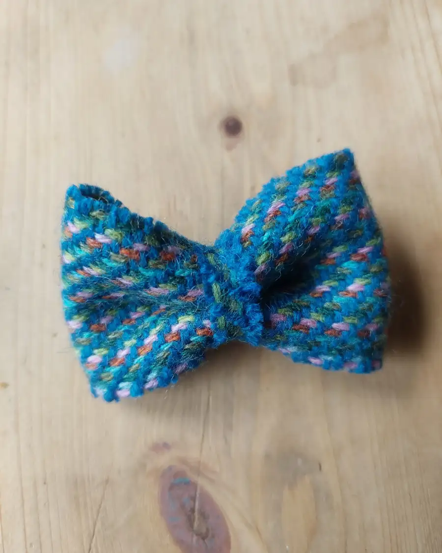 Three Sisters Tweed Hair Barrette