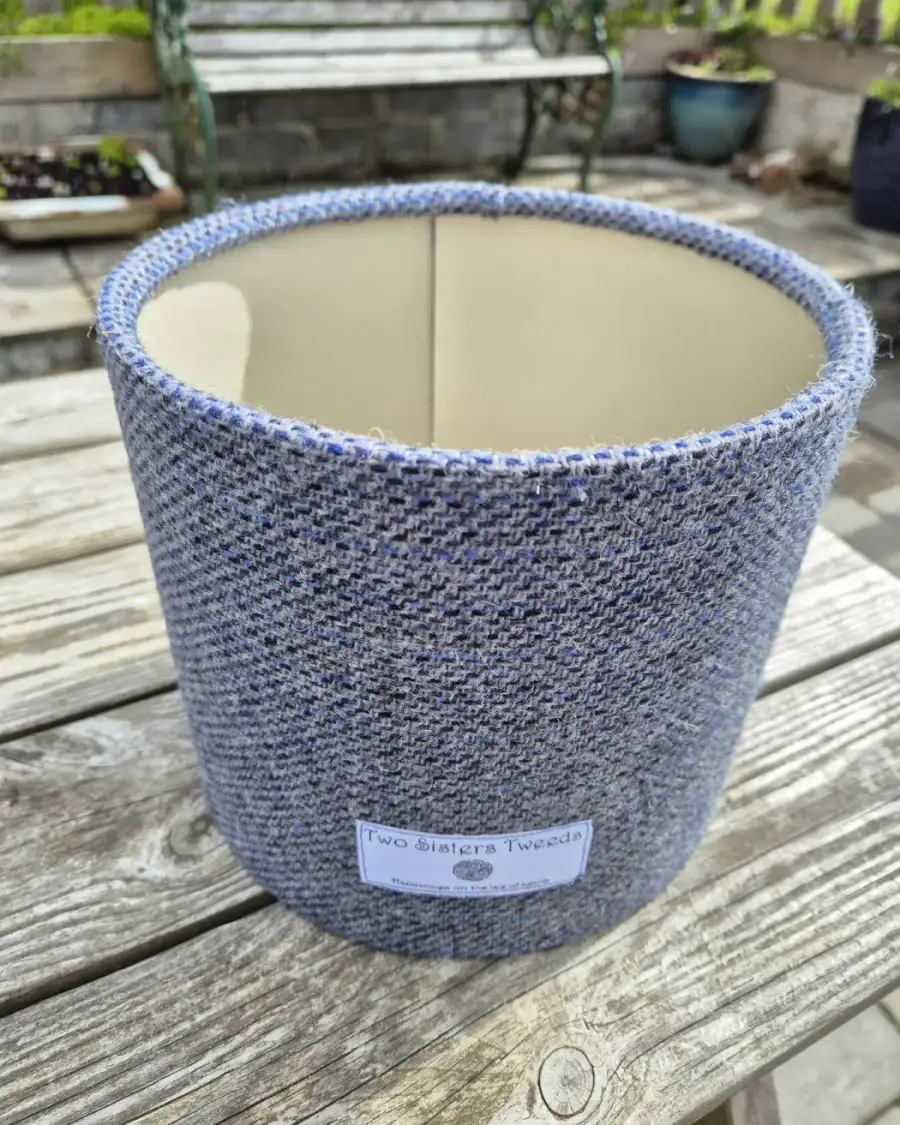 Two Sisters Tweed luxury lampshade