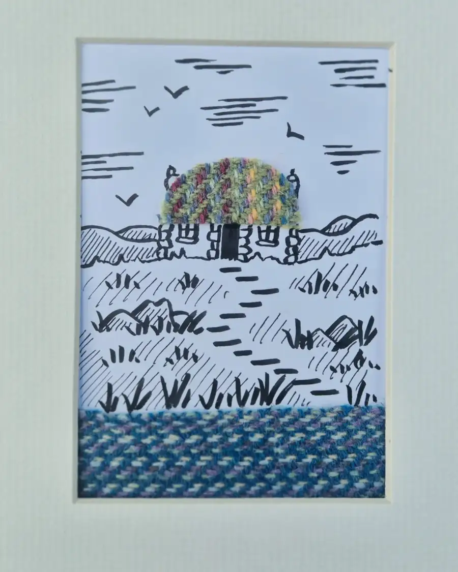 Tweed and pen original picture