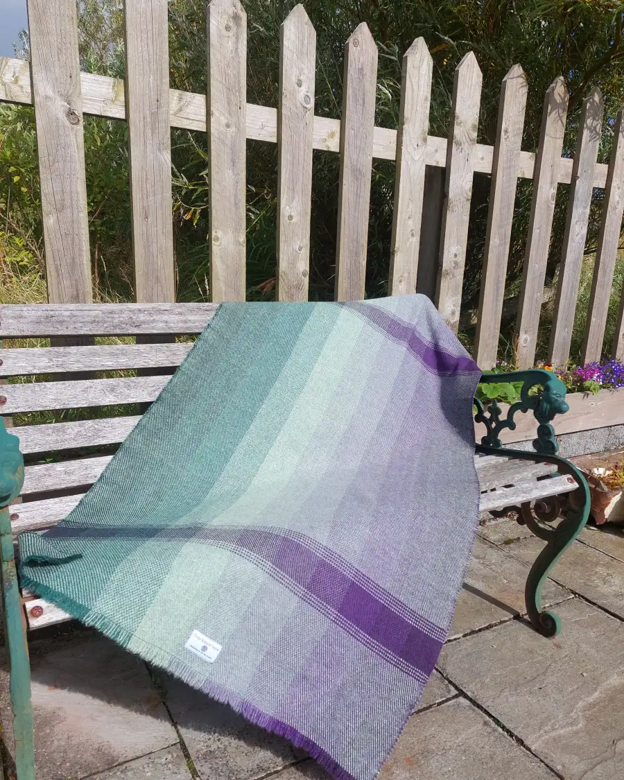 Three Sisters Tweed throw