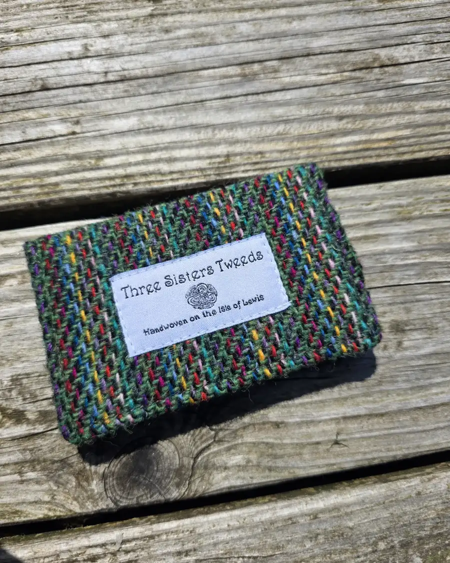 Two Sisters Tweed Card Holder - 5 2