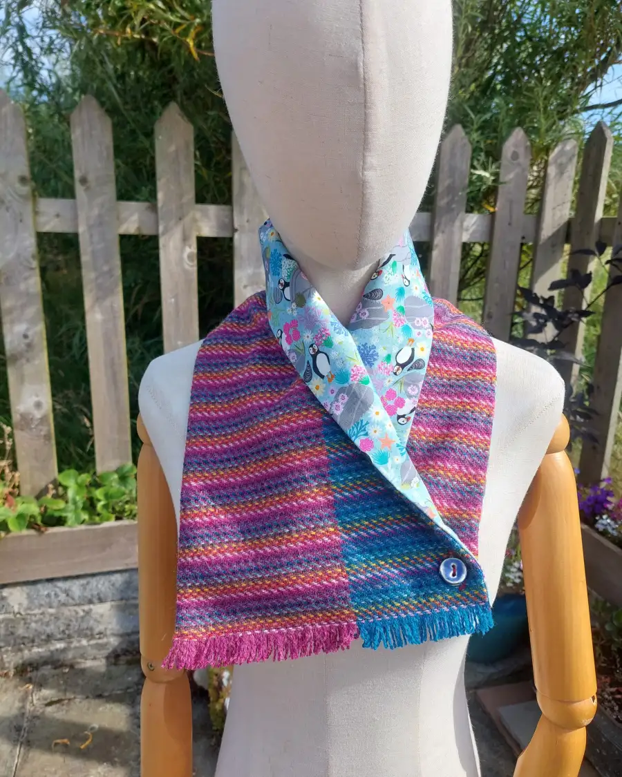 Three Sisters Tweed neck warmer