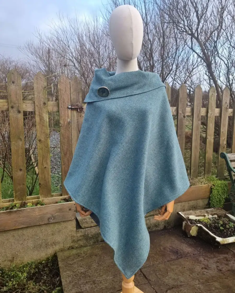 Harris Tweed Cloak/ Poncho