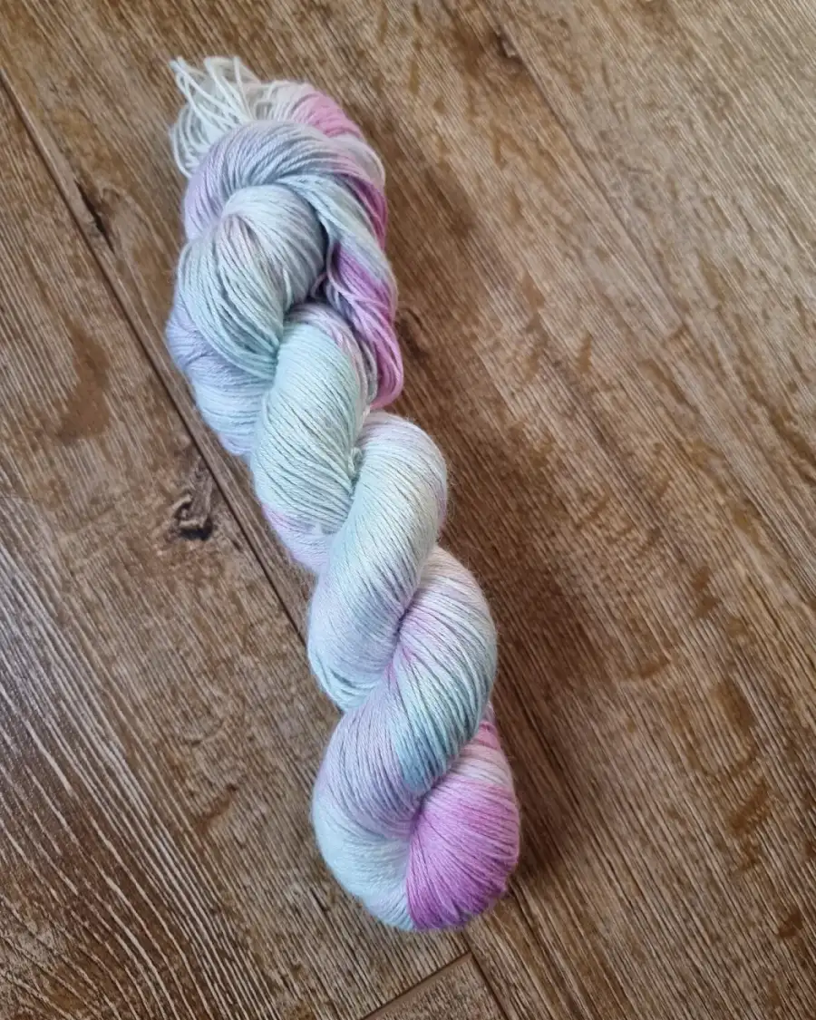 Hand-Dyed Yarn: Baby Alpaca, sock