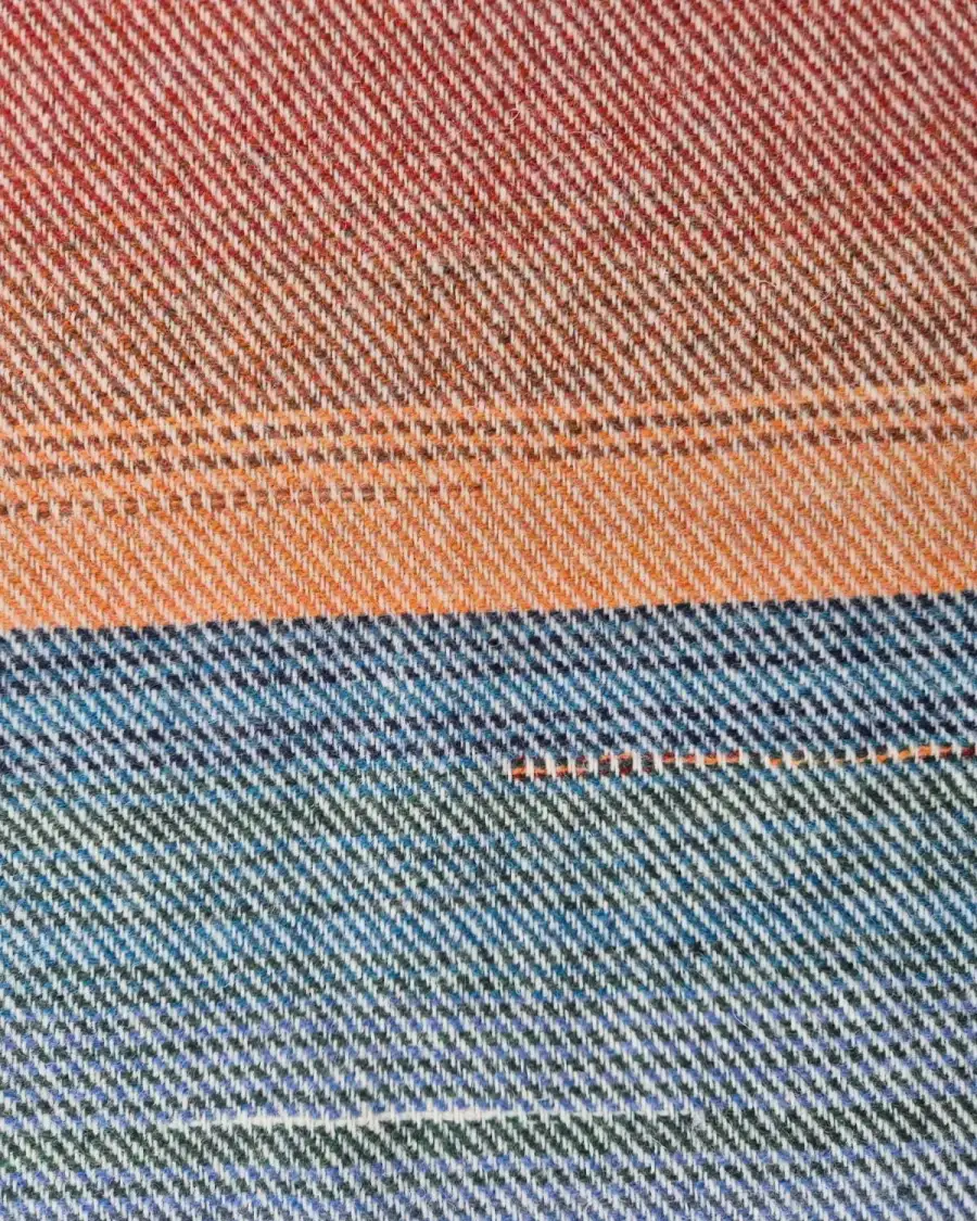 Three Sisters Tweeds landscape wall hanging