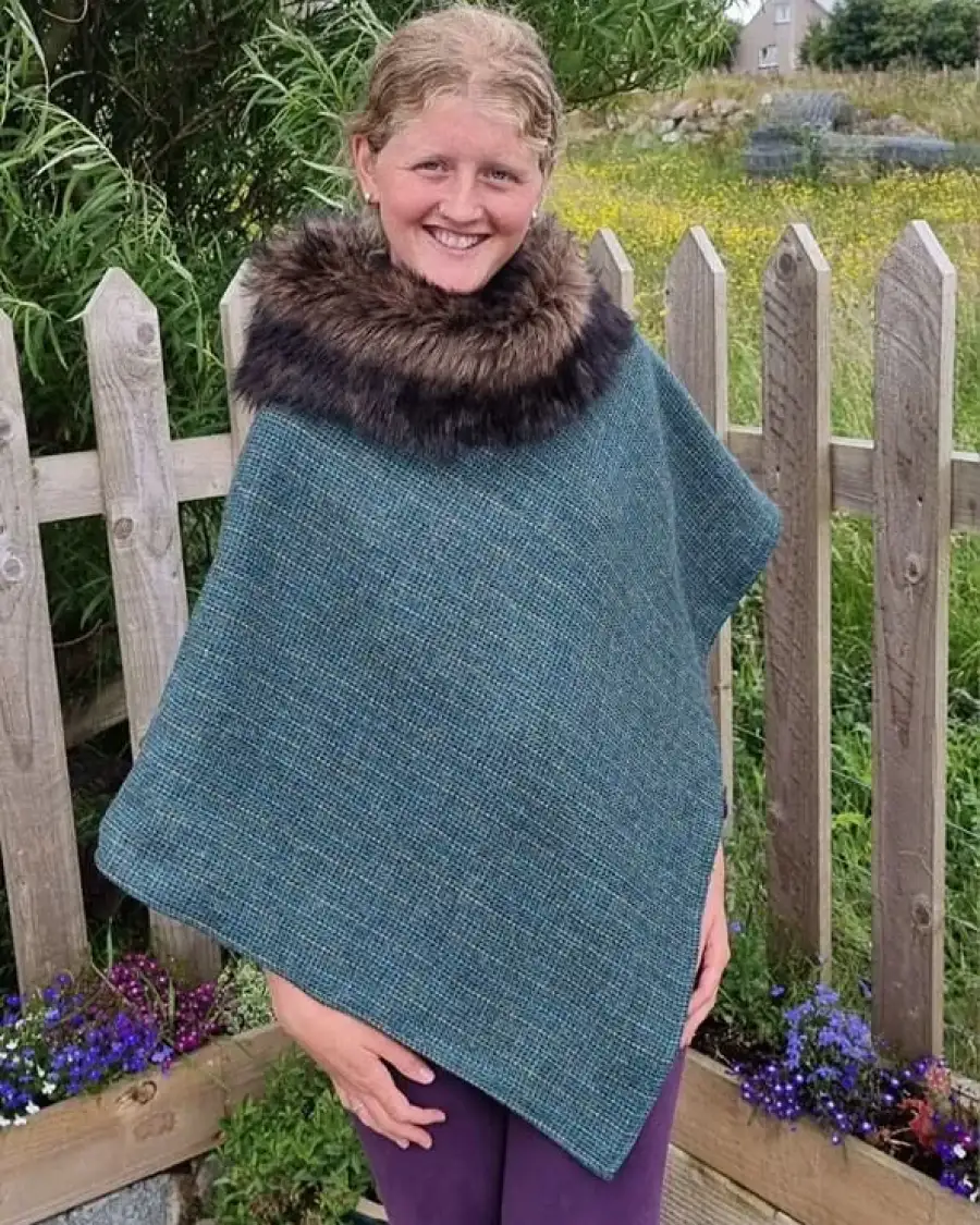Two Sisters Tweed Cloak / Poncho