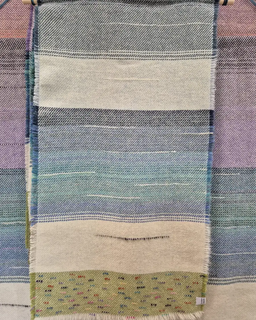 Three Sisters Tweeds landscape wall hanging - 4