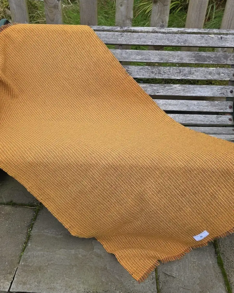 Two Sisters Tweed Throw