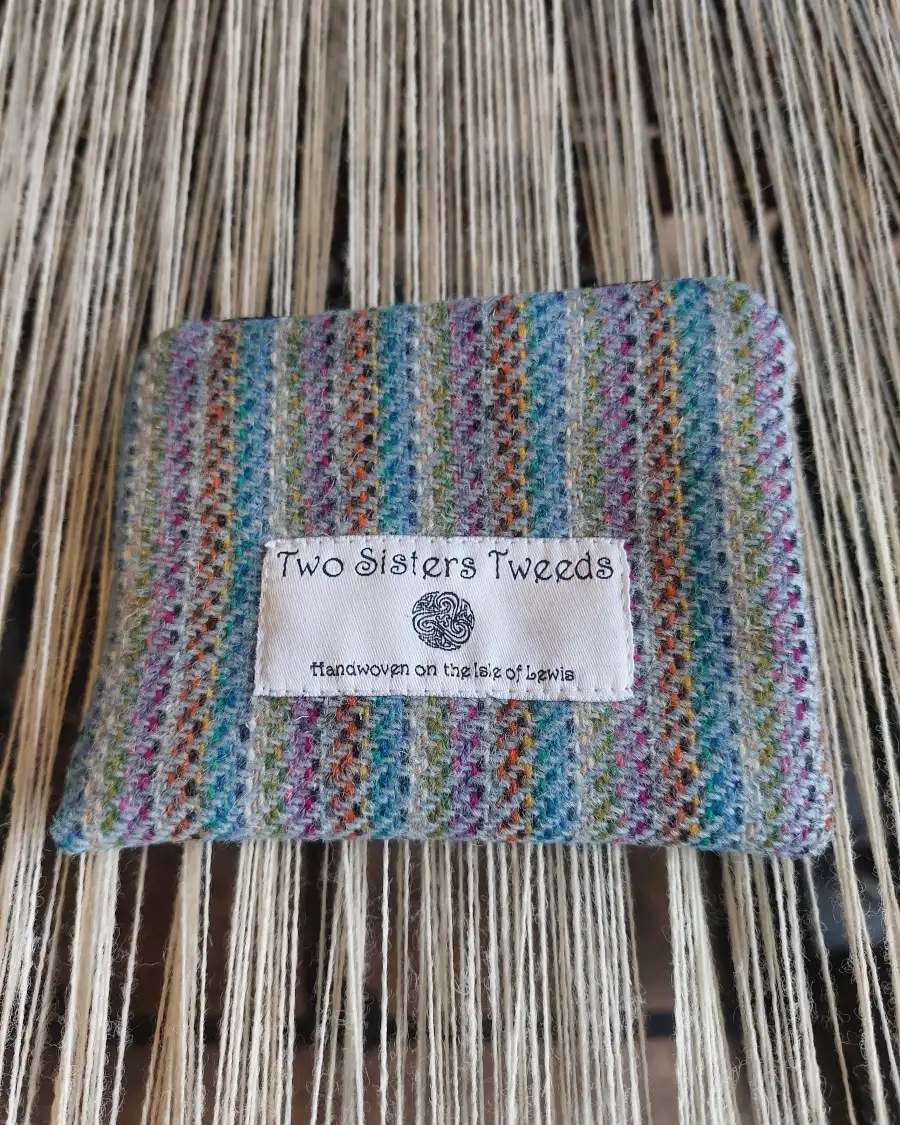 Two Sisters Tweed Zip Purse - 12