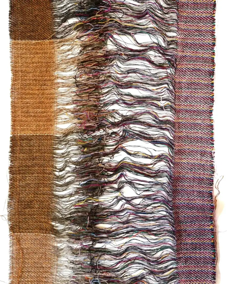 Textile Wall Art - 'tying-in'