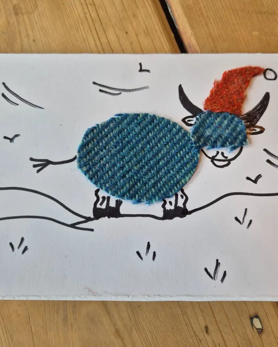 Tweed Christmas Card