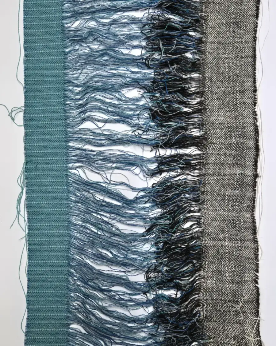 Textile Wall Art - 'tying-in'