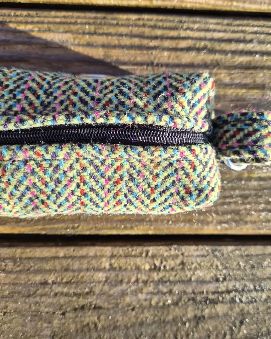 Three Sisters Tweed Bag Holder/ Headphones Case - 1