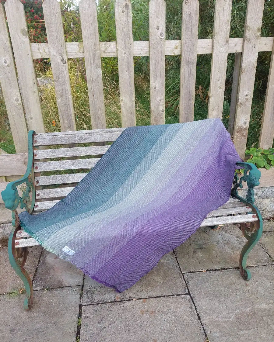 Three Sisters Tweed throw