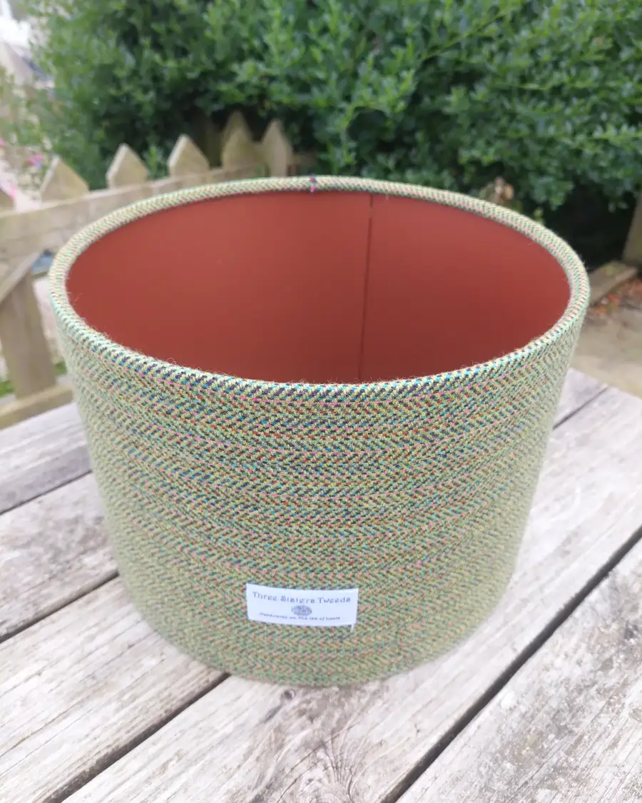 Three Sisters Tweed luxury lampshade 30cm