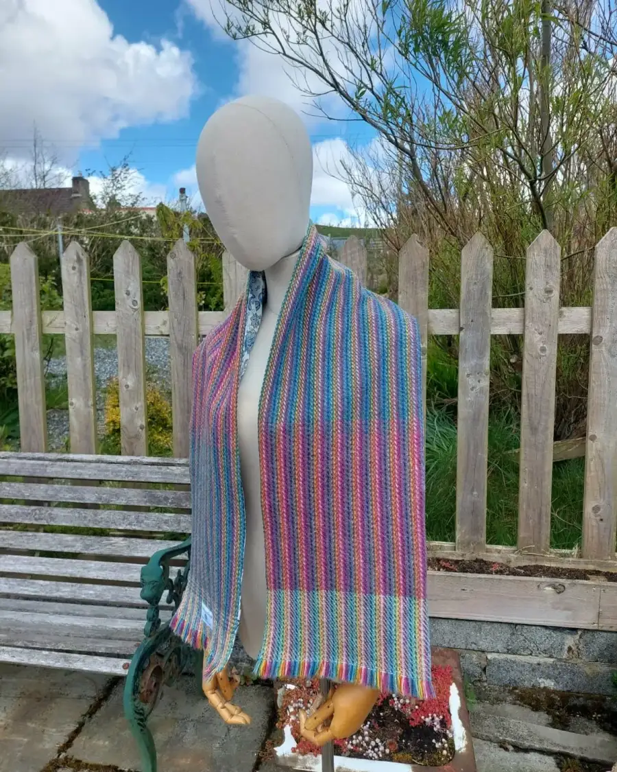 Three Sisters Tweed Scarf - 3 2