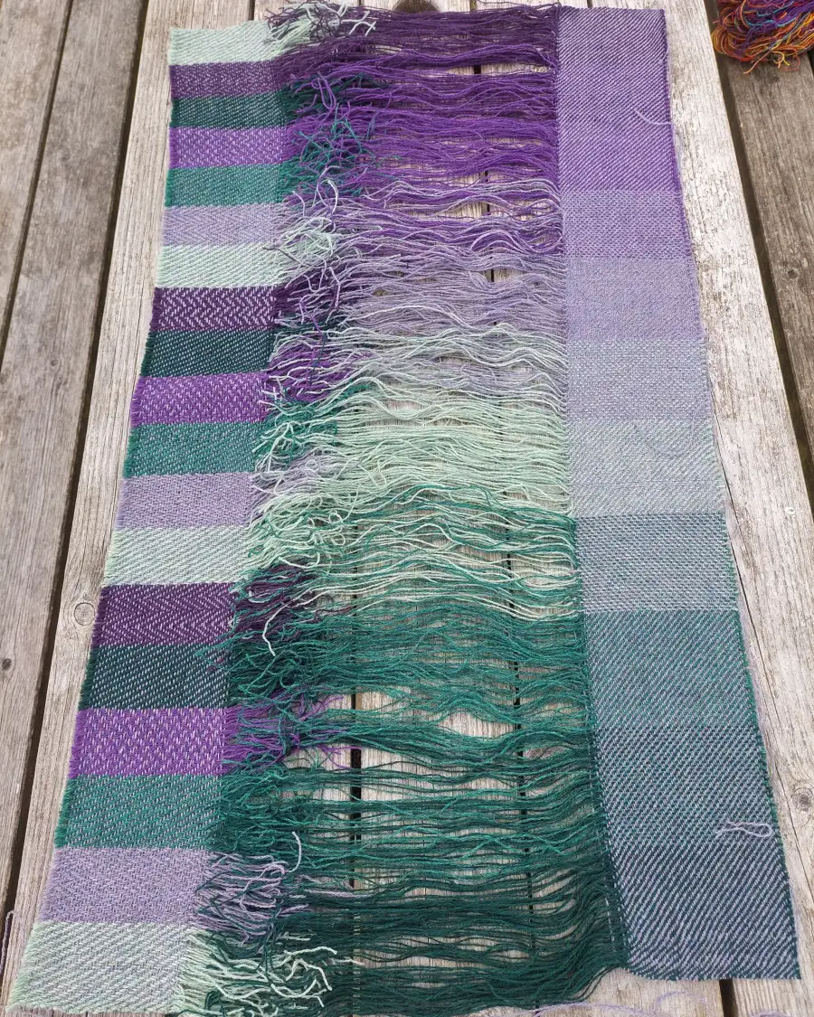 Textile Wall Art - 'tying-in'