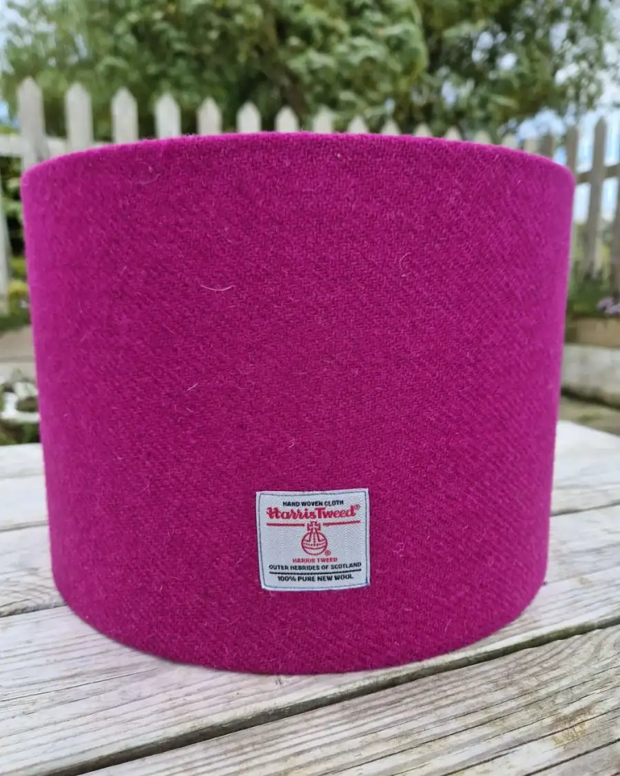 Harris Tweed ceiling lampshade 30cm