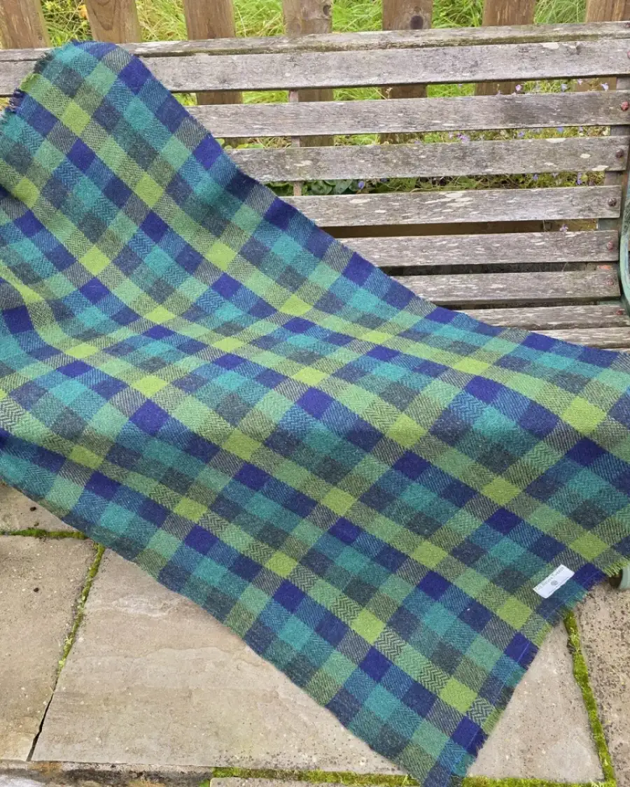 Two Sisters Tweed Throw
