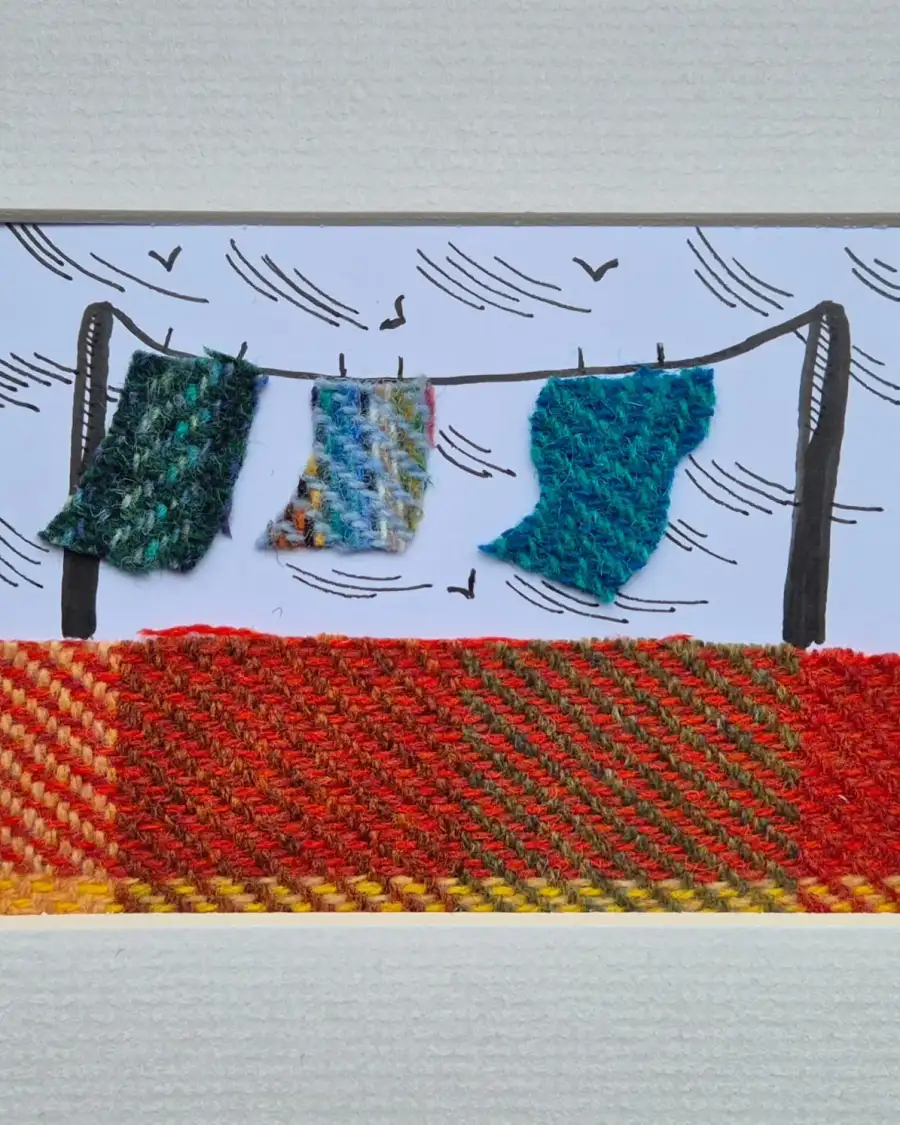 Tweed and pen original picture