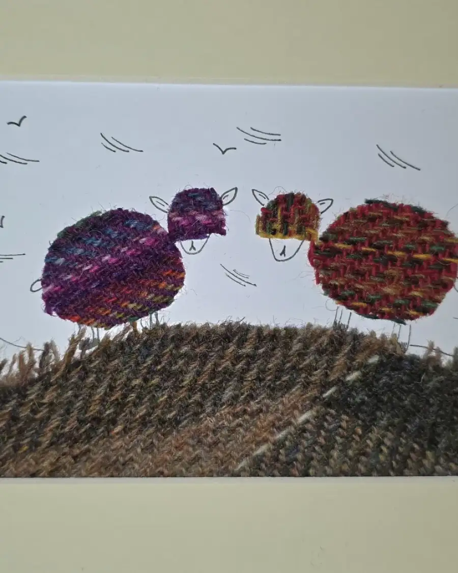 Tweed and pen original picture