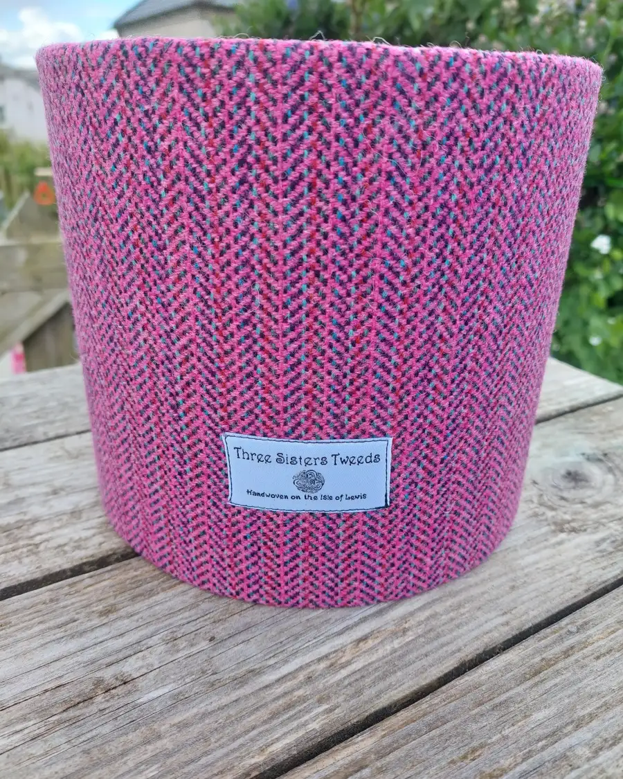 Three Sisters Tweed Luxury Lampshade - 1 8