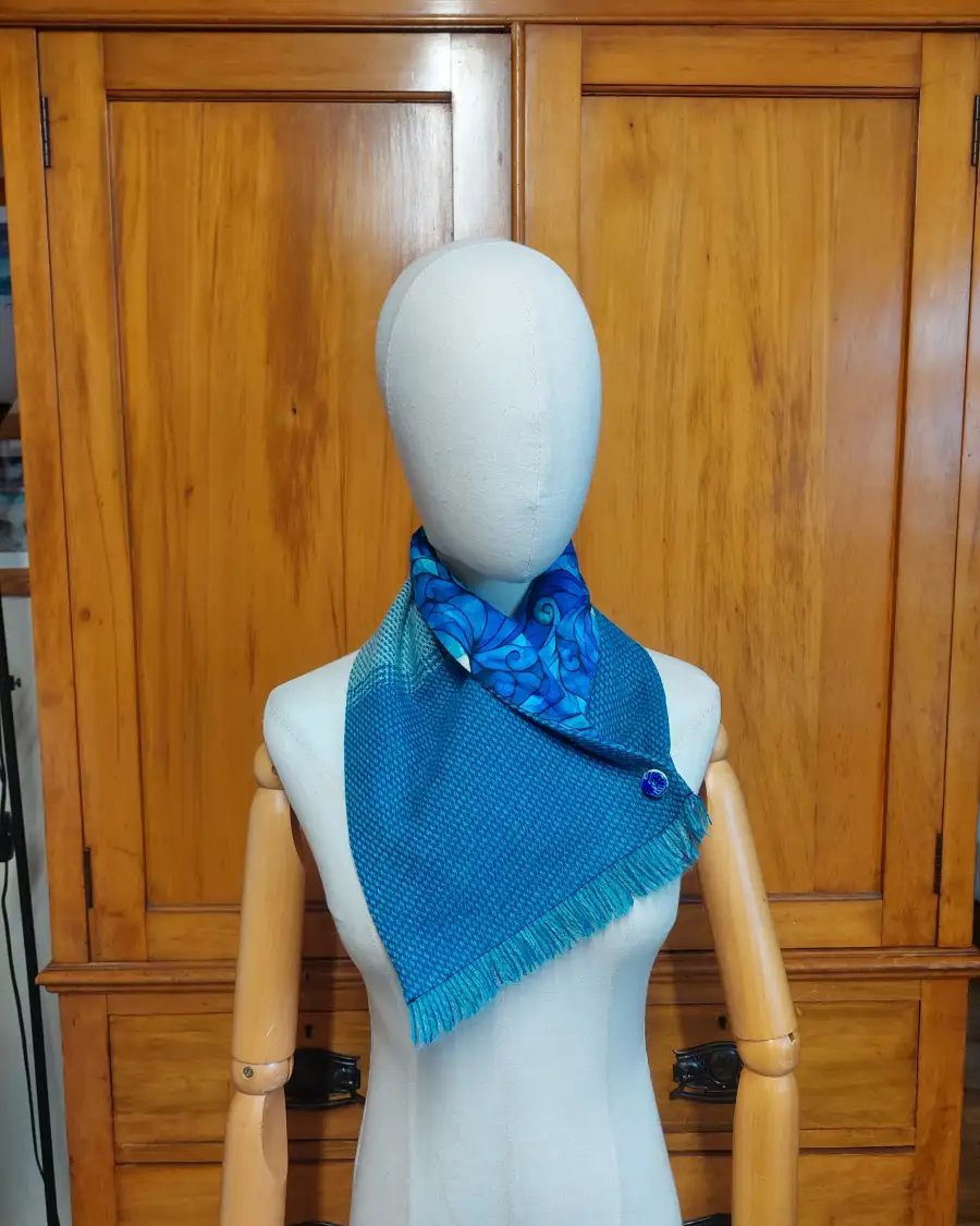 Three Sisters Tweed neck warmer