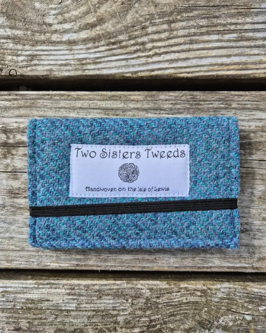 Two Sisters Tweed Card Holder