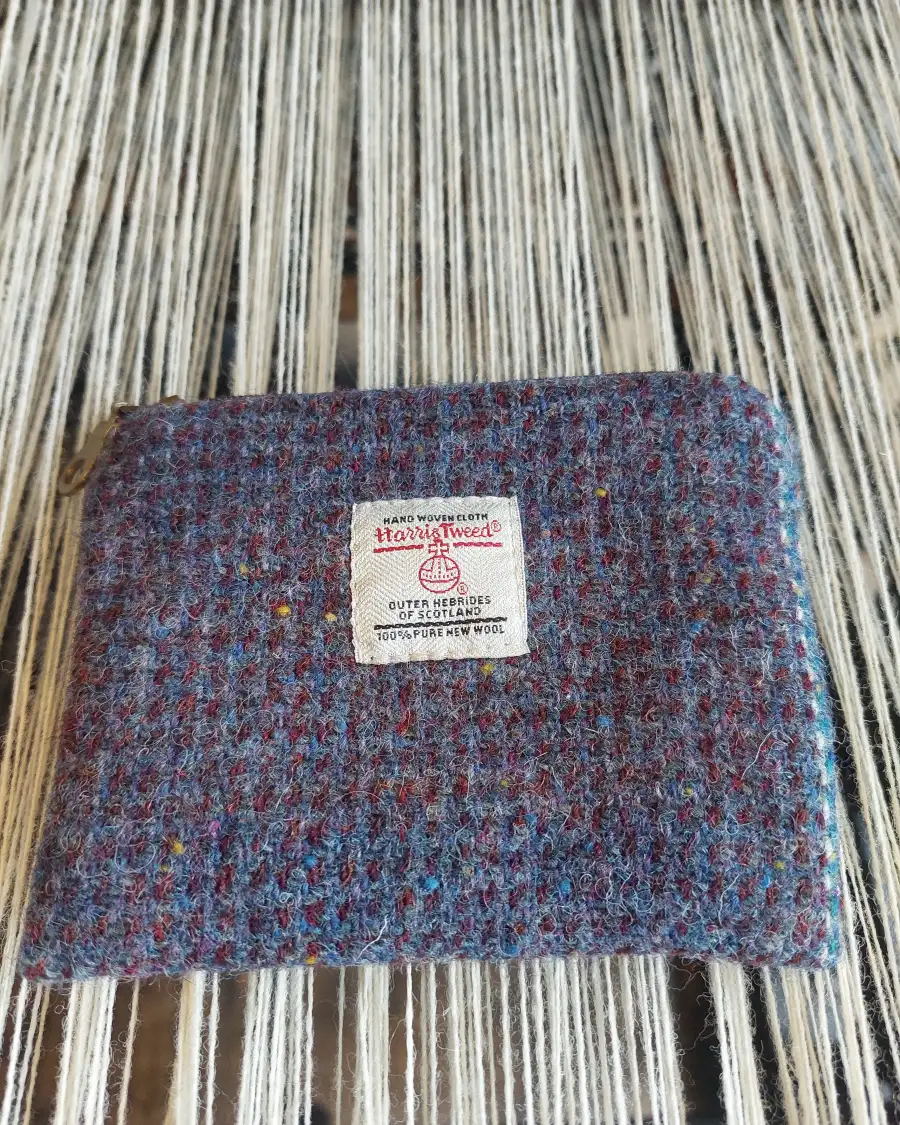 Harris Tweed Zip Purse - 3