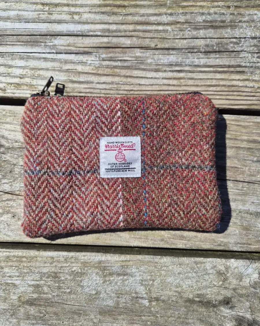Harris Tweed Zip Purse