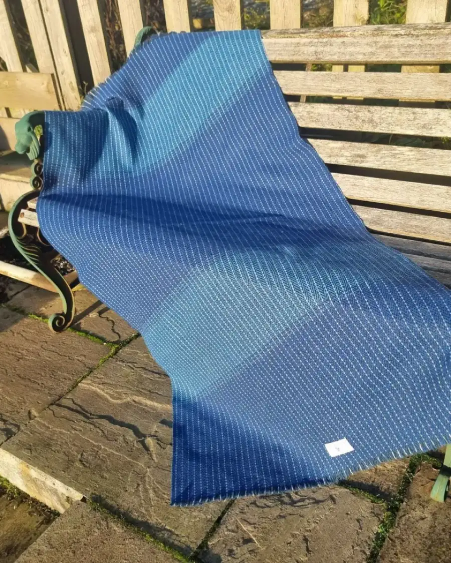 Two Sisters Tweed Throw Lambswool